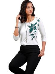 WITT WEIDEN Koszulka w kolorze białym rozmiar: 42. Białe bluzki damskie WITT WEIDEN, bez wzorów, bez kołnierzyka, bez ramiączek. Za 43.99 zł.