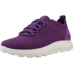 Tenisówki Geox Model D Spherica A Kolor Fioletowy. Fioletowe trampki damskie Geox, bez wzorów, ze skóry, bez zapięcia. Za 406.99 zł.