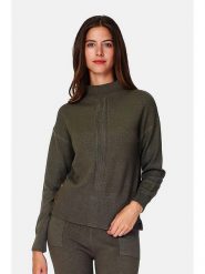 William de Faye Sweter w kolorze khaki rozmiar: 34. Brązowe swetry klasyczne damskie William de Faye, z kaszmiru, bez kołnierzyka. Za 109.78 zł.