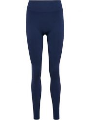 Damskie legginsy Hummel Hiit. Niebieskie legginsy damskie Hummel, m, bez wzorów, z materiału. Za 189.60 zł.