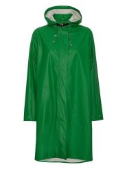 Ilse Jacobsen Płaszcz przeciwdeszczowy w kolorze zielonym rozmiar: 40. Zielone płaszcze damskie Ilse Jacobsen, bez wzorów, bez kaptura. Za 202.45 zł.