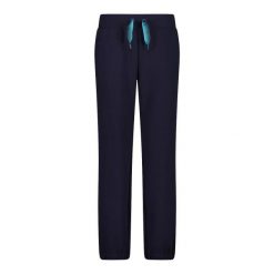 Spodnie damskie turystyczne CMP 35D7506. Niebieskie spodnie materiałowe damskie CMP, bez wzorów. Za 239.50 zł.