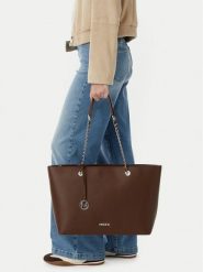 MEXX Torebka EO-MEXX-L-027-10 Brązowy. Brązowe shopper bag Mexx, bez wzorów, bez dodatków. Za 249.99 zł.