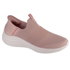 Buty sportowe Sneakersy damskie, Slip-Ins: Ultra Flex 3.0 - Cozy Streak. Czerwone obuwie sportowe casual damskie Skechers, trekkingowe. Za 379.99 zł.