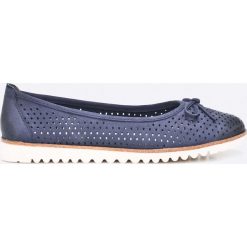 Tamaris - Baleriny. Szare balerinki damskie Tamaris, z gumy. W wyprzedaży za 159.90 zł.