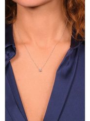 ATELIER DU DIAMANT Złoty naszyjnik "Brillant d'amour" z diamentem - dł. 42 cm rozmiar: onesize. Szare naszyjniki damskie ATELIER DU DIAMANT, z diamentem, złote. Za 4,610.99 zł.