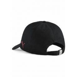 Czapka z daszkiem AC Milan Essentials PUMA Black For All Time Red. Czarne czapki z daszkiem damskie Puma, bez wzorów. Za 99.00 zł.