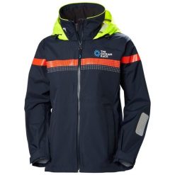 Kurtka z zegarkiem dla kobiet Helly Hansen The Ocean Race 3L. Niebieskie kurtki damskie Helly Hansen, l, bez wzorów, z materiału, bez kaptura. Za 1,452.50 zł.