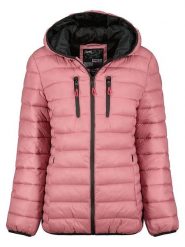 Canadian Peak Kurtka pikowana "Alareak" w kolorze jasnoróżowym rozmiar: XXL. Różowe kurtki damskie Canadian Peak, xxl, z aplikacjami, bez kaptura. Za 171.68 zł.