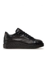 Togoshi Sneakersy TG-23-05-000281 Czarny. Czarne obuwie sportowe damskie Togoshi, ze skóry, bez zapięcia. Za 569.99 zł.