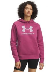 Under Armour Bluza polarowa w kolorze różowym rozmiar: M. Różowe bluzy damskie Under Armour, m, bez wzorów, z polaru, bez kaptura. Za 165.45 zł.