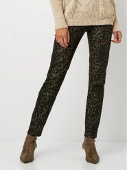 Rosner Spodnie "Perfect Shape" w kolorze khaki rozmiar: 46. Brązowe rurki damskie Rosner, z aplikacjami, z materiału. Za 152.99 zł.