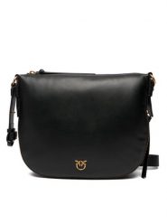 PINKO Torebka Hobo Zip Around Classic Ai 25-26 PLTT 105113 A0QO Czarny. Czarne torebki klasyczne damskie Pinko, ze skóry, bez dodatków. Za 1,649.00 zł.