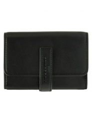 Liebeskind Berlin Skórzany portfel "Kate" w kolorze czarnym - 13 x 10 x 4 cm rozmiar: onesize. Czarne portfele damskie Liebeskind Berlin, bez wzorów, z materiału. Za 169.95 zł.