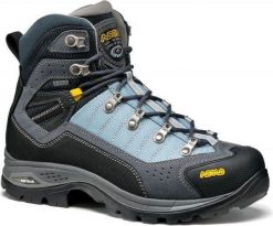 Buty trekkingowe Asolo Drifter I Evo Gv Niebiesko-Szare Kobieta. Niebieskie obuwie trekkingowe damskie Asolo, z gore-texu, bez zapięcia. Za 951.55 zł.