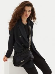 Steve Madden Torebka Bportion SM13001565 Czarny. Czarne listonoszki damskie Steve Madden, bez wzorów, ze skóry, bez dodatków. Za 429.99 zł.