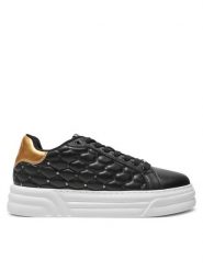 Liu Jo Sneakersy Cleo 12 BF4035 EX262 Czarny. Czarne obuwie sportowe damskie Liu Jo, ze skóry, bez zapięcia. Za 379.99 zł.