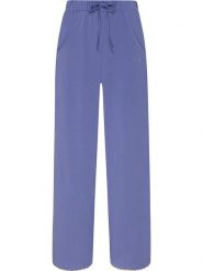 Naturana Spodnie w kolorze niebieskim rozmiar: XL. Niebieskie spodnie materiałowe damskie Naturana, bez wzorów, z bawełny. Za 95.69 zł.