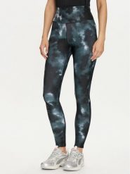 Reebok Legginsy Id Train Aop 100034952 Czarny Slim Fit. Czarne legginsy sportowe damskie Reebok, s, bez wzorów, z syntetyku, na fitness i siłownię. Za 129.99 zł.