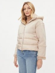 Marella Kurtka przejściowa Ritmo 2334560337200 Beżowy Regular Fit. Brązowe kurtki damskie Marella, bez wzorów, z syntetyku, bez kaptura. Za 939.99 zł.