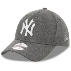 Czapka z daszkiem New Era MLB New York Yankees. Szare czapki z daszkiem damskie New Era, bez wzorów, z bawełny. Za 167.50 zł.