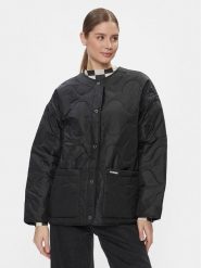 Tommy Jeans Kurtka przejściowa Tjw Onion Quilt Liner Jacket DW0DW17235 Czarny Regular Fit. Czarne kurtki damskie Tommy Jeans, m, bez wzorów, z jeansu, bez kaptura. Za 679.99 zł.