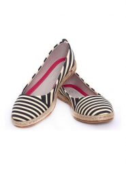 Goby Espadryle w kolorze czarno-kremowym rozmiar: 40. Brązowe espadryle damskie Goby, bez wzorów, bez obcasa. Za 234.95 zł.