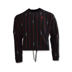 Bluza Air Jordan Essential Fleece Top Wmns. Czarne bluzy damskie Jordan, bez wzorów, bez kaptura. Za 224.00 zł.