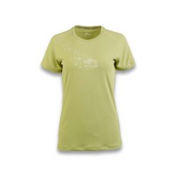 T-Shirt Ande New Van Lady Damskie. Zielone spodnie materiałowe dziewczęce Ande, bez wzorów, z materiału, z standardowym stanem, krótkie. Za 173.99 zł.