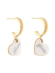 Guess Kolczyki JUBE05 151JW Złoty. Żółte kolczyki damskie Guess, metalowe. Za 169.99 zł.