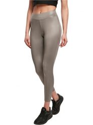 Urban Classics Legginsy w kolorze beżowym ze skóry syntetycznej rozmiar: M. Brązowe legginsy damskie Urban Classics, m, bez wzorów, ze skóry. Za 79.03 zł.