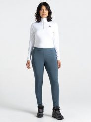 Dare 2b Legginsy funkcyjne "Melodic II" w kolorze niebieskoszarym rozmiar: 40. Niebieskie legginsy damskie Dare 2b, bez wzorów, z materiału. Za 114.17 zł.