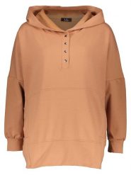 LA Angels Bluza w kolorze karmelowym rozmiar: L. Brązowe bluzy damskie LA Angels, l, bez wzorów, z kapturem. Za 109.78 zł.