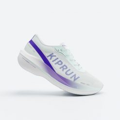 Buty do biegania damskie Kiprun KD900X.2. Białe obuwie sportowe damskie KIPRUN, bez zapięcia, do biegania. Za 599.99 zł.