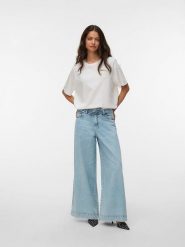Vero Moda Dżinsy - Comfort fit - w kolorze błękitnym rozmiar: W30/L32. Niebieskie jeansy damskie Vero Moda, z podwyższonym stanem. Za 143.95 zł.