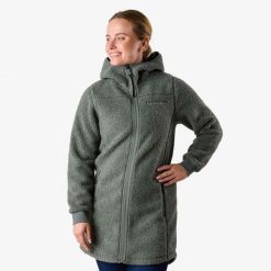 Bluza polarowa turystyka damska Swedemount Lofoten Pile Coat wodoodporna. Niebieskie bluzy damskie SWEDEMOUNT, na zimę, bez wzorów, z polaru, bez kaptura. Za 297.00 zł.
