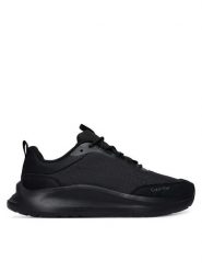 Calvin Klein Sneakersy Light Eva Runn Laceup Aop HW0HW03292 Czarny. Czarne obuwie sportowe damskie Calvin Klein, z materiału, bez zapięcia. Za 449.99 zł.