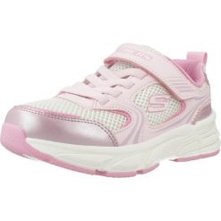 Buty SKECHERS RETRO GRAPH Rose. Czerwone obuwie trekkingowe damskie Skechers, z syntetyku, bez zapięcia. Za 216.99 zł.