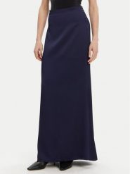 ACCESS FASHION Spódnica maxi 53-6023-147 Granatowy Regular Fit. Niebieskie spódnice damskie ACCESS FASHION, bez wzorów, z syntetyku, maxi. Za 269.99 zł.