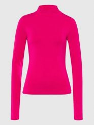 Les Lunes Koszulka "Noraa" w kolorze różowym rozmiar: XXS. Różowe koszulki damskie Les Lunes, xxs, bez wzorów, bez kołnierzyka, bez ramiączek. Za 126.99 zł.