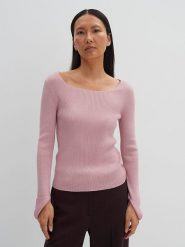Someday Sweter "Tamea" w kolorze jasnoróżowym rozmiar: 40. Różowe swetry klasyczne damskie someday., z wełny, bez kołnierzyka. Za 239.95 zł.