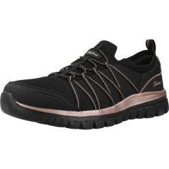 Buty SKECHERS GRACEFUL PURECRUSH Czarny. Czarne obuwie trekkingowe damskie Skechers, z syntetyku, bez zapięcia. Za 319.99 zł.