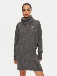 Liu Jo Sukienka dzianinowa WF4430 MA49P Szary Regular Fit. Szare sukienki damskie Liu Jo, bez wzorów, z dzianiny, bez ramiączek. Za 499.99 zł.