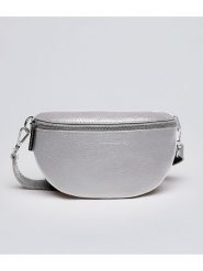 CXL by Christian Lacroix Skórzana saszetka "Madeleine" w kolorze srebrnym - 23 x 13 x 6 cm rozmiar: onesize. Szare nerki i saszetki damskie CXL by Christian Lacroix, bez wzorów, z materiału. Za 208.99 zł.