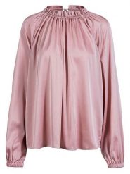 Herrlicher Bluzka "Loulina" w kolorze jasnoróżowym rozmiar: S. Różowe bluzki damskie Herrlicher, s, bez wzorów, bez kołnierzyka, bez ramiączek. Za 165.99 zł.