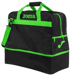 Torba sportowa unisex Joma Training III. Czarne torby sportowe Joma, bez wzorów, z materiału. Za 91.78 zł.