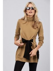 LA Angels Bluza w kolorze karmelowym rozmiar: S. Brązowe bluzy damskie LA Angels, s, bez wzorów, bez kaptura. Za 126.15 zł.