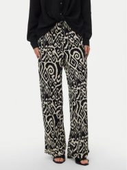 Vero Moda Spodnie materiałowe Friga 10339389 Beżowy Wide Leg. Brązowe spodnie materiałowe damskie Vero Moda, bez wzorów, z materiału. Za 139.99 zł.