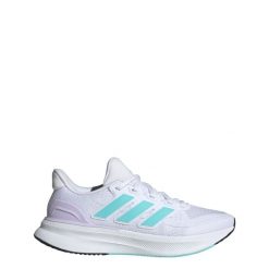 Buty Ultrarun 5 W Running. Białe obuwie sportowe damskie Adidas, bez zapięcia, do biegania. W wyprzedaży za 335.70 zł.