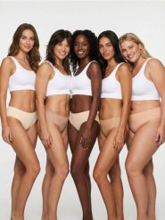 Prążkowane figi 5 pack - wielobarwny. Figi Sinsay, bez wzorów, prążkowane. Za 35.99 zł.